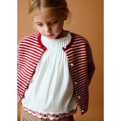 Cardigan maille rayures MANGO BABY