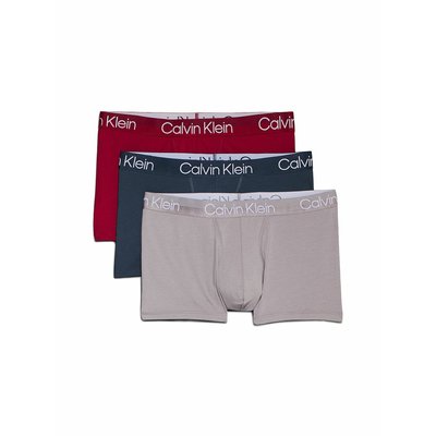 Lot de 3 boxers modern structure CALVIN KLEIN UNDERWEAR