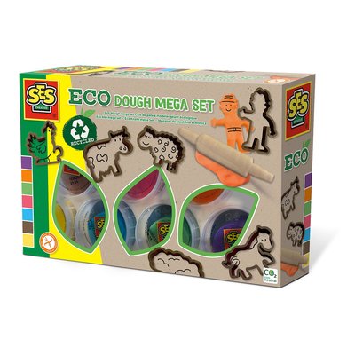 Brinquedo "Plasticina mega set com acessórios ", SES SES