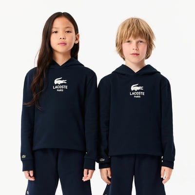 Sweatshirt à capuche à signature LACOSTE