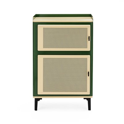 Petit meuble de rangement 2 portes en métal H94cm- VINTAGIO DRAWER