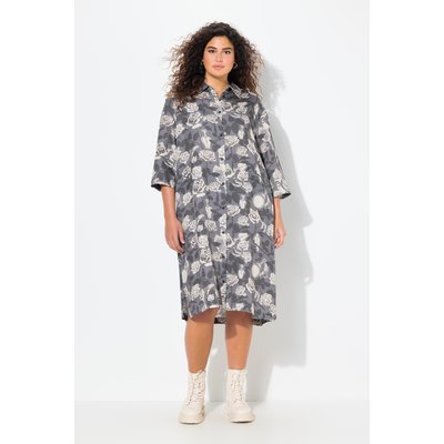 Robe chemisier coupe évasée, poches ULLA POPKEN