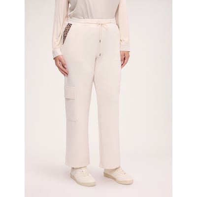 Pantalon cargo à imprimé tacheté FIORELLA RUBINO