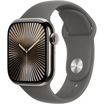 Montre connectée Serie 10 42mm Titane Naturel M/L Cell APPLE