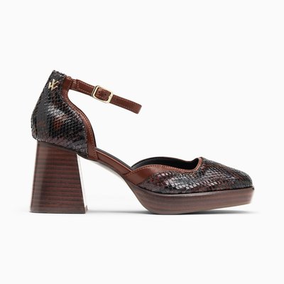 Sandale talon bois outlet