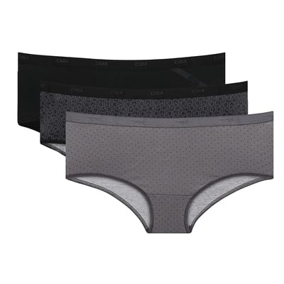 Lot de 3 Shorties les pockets coton stretch DIM