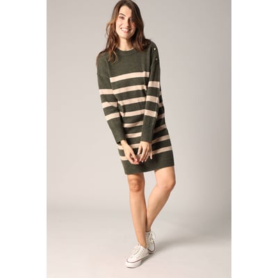 Robe pull marin à boutons fantaisie NANCY DEELUXE