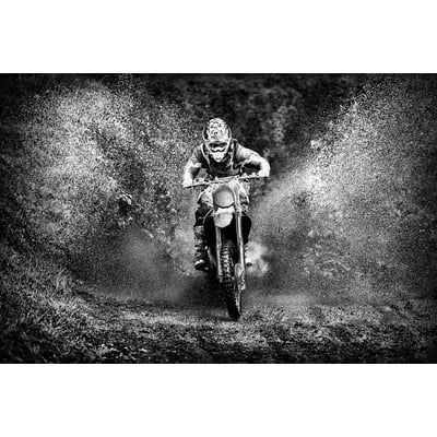 Tableau moto cross HEXOA