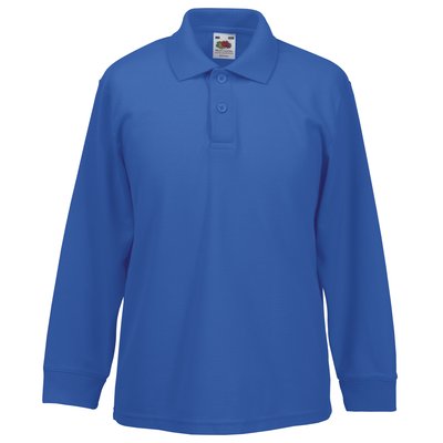Polo manches longues FRUIT OF THE LOOM