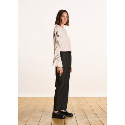 Pantalon carotte irisé LA FEE MARABOUTEE