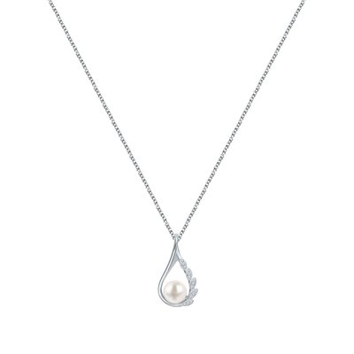 Collier en argent 925 et perle de culture CLEOR