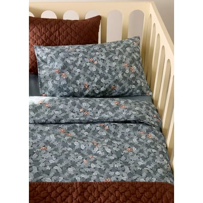 Housse de couette percale de coton 100x120 cm MANGO HOME