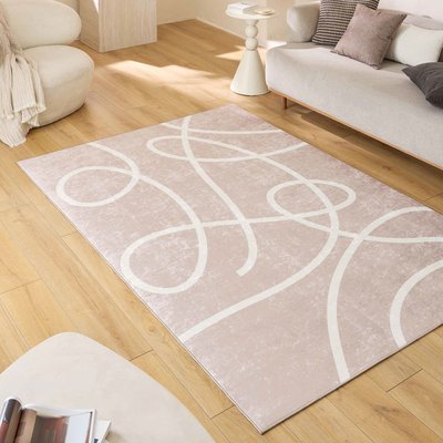 Tapis lavable en machine, motif scandinave GREGE NAZAR RUGS