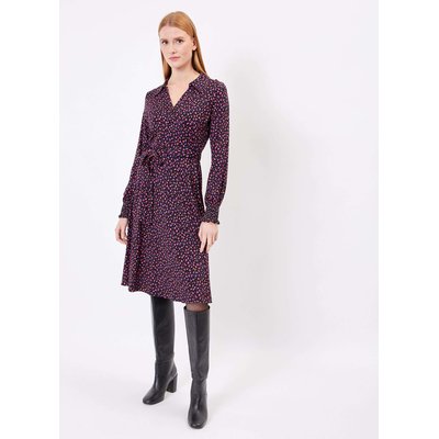 Robe chemise imprimée en maille EZO PRINCESSE NOMADE