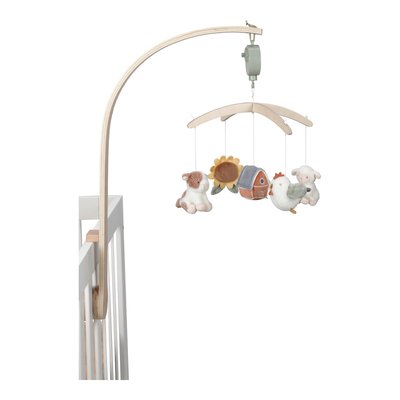 Mobile musical en bois little farm LITTLE DUTCH