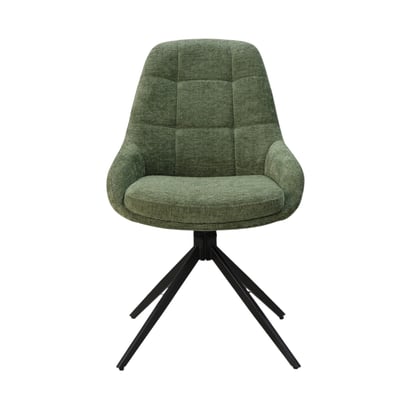 Chaise repas en tissu ZAGO