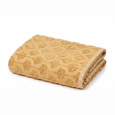 Drap de douche Néroli - Éponge jacquard ciselée TRADITION DES VOSGES