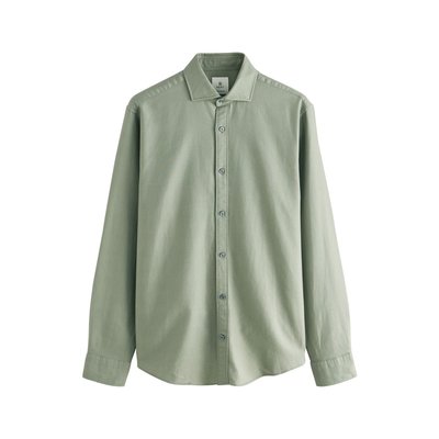 Chemise regular à col italien NEXT
