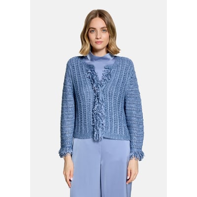 Cardigan en maille casual à franges BETTY BARCLAY