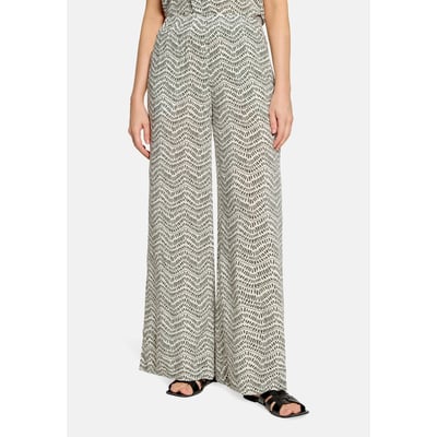 Pantalon palazzo à ceinture à nouer CARTOON