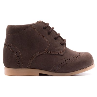 Chaussures premiers pas à lacet en daim MAÉ BONI&SIDONIE