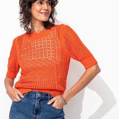 Pull ajouré manches courtes PROMOD