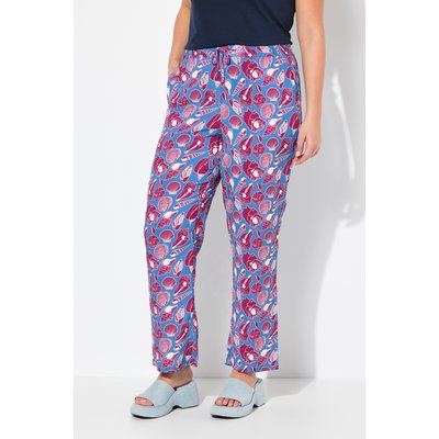 Pantalon Rose motif coquillages ULLA POPKEN