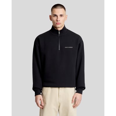 Sweat-shirt camionneur épais script zippé LYLE & SCOTT