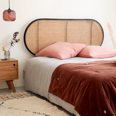 Tête de lit en rotin et cannage 160 cm  AVA BERAH GETAH