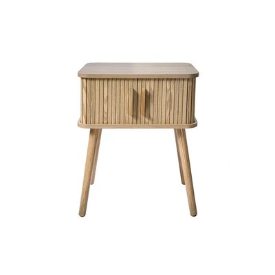 Table de Chevet Vintage 2 Portes Coulissantes H58cm - ERNEST CALICOSY
