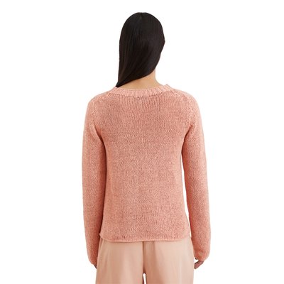 Pull en maille slim en mélange de coton organique MARC O'POLO