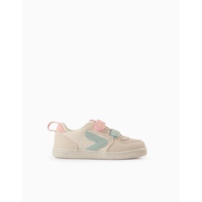 Baskets Simili Cuir à Scratch ZIPPY