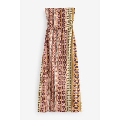 Robe bandeau d'été mi-longue NEXT