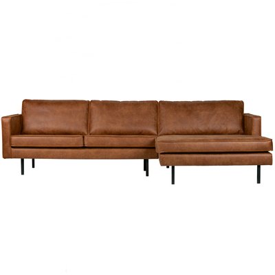 canapé d'angle en cuir recyclé RODEO BEPUREHOME