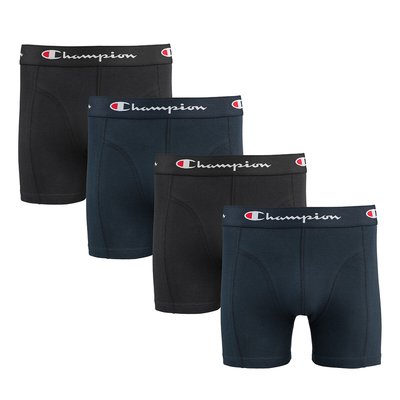 Lot de 4 boxers unis basic CHAMPION