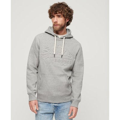 Sweat à capuche Vintage Logo en relief SUPERDRY