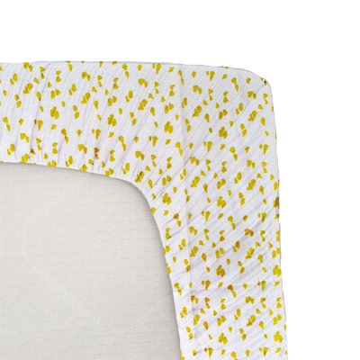 Drap housse Jersey enfant imprimé savane DOMIVA
