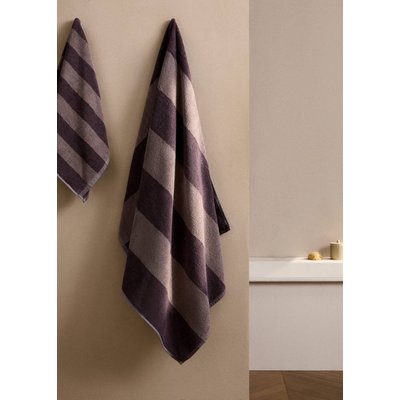 Drap de bain rayures bicolores MANGO HOME