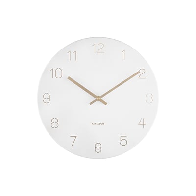 Horloge Murale Acier CHARM KARLSSON