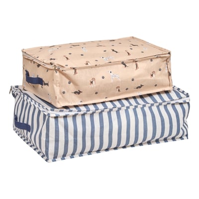 Lot de 2 housses de rangement avec poignée pour accessoires enfant ATMOSPHERA