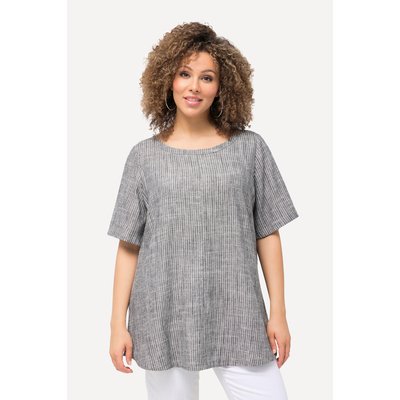 Blouse à rayures en lin mélangé ULLA POPKEN