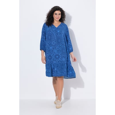 Robe coupe évasée, motif mosaïque ULLA POPKEN