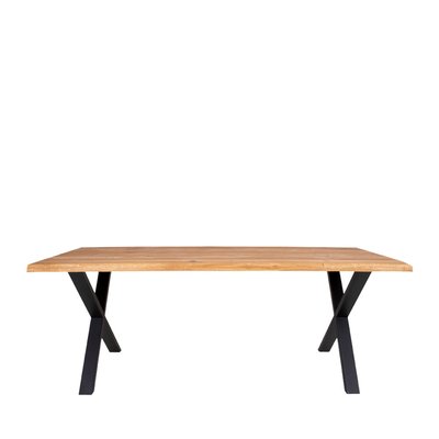 Table à manger 8 personnes en bois et métal - Toulon HOUSE NORDIC