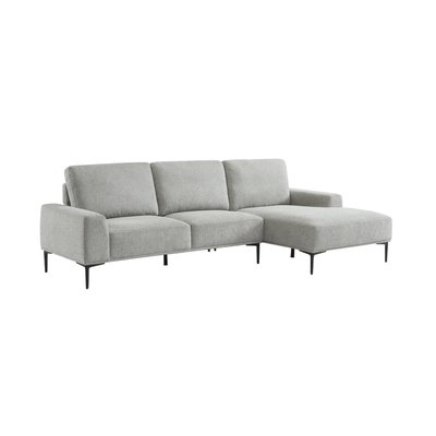 Canapé d'angle droit 3 places tissu ATLANTA SWEEEK