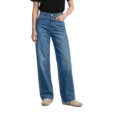 Jeans modèle Tomma large en qualité légère de coton bio MARC O’POLO DENIM