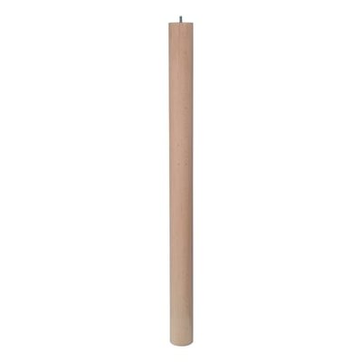 Pied De Table Haute Cylindrique Bois H900 Mm X D68 Mm EVOLUDIS