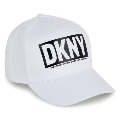 Casquette siglée avec fermeture auto-agrippante DKNY