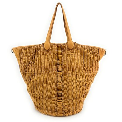 Sac cabas en cuir vintage tressé MISS SELAH OH MY BAG