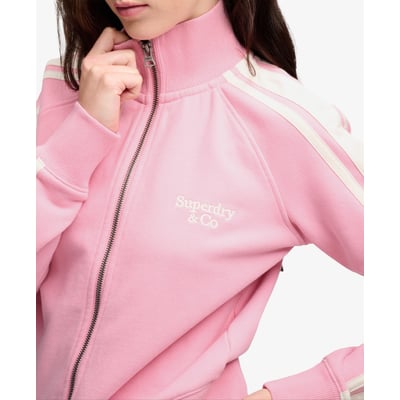 Veste de Survêtement Rayée Coupe Ajustée SUPERDRY