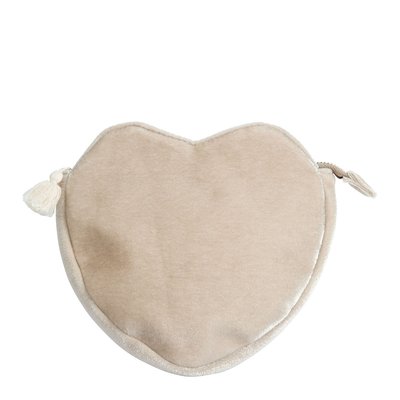 Pochette Cœur Velours MATHILDE M
